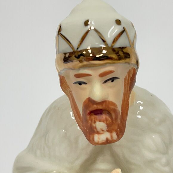 Home for the Holidays Wiseman Porcelain Nativity Replacement Figure 6 1/2" High - Picture 7 of 9